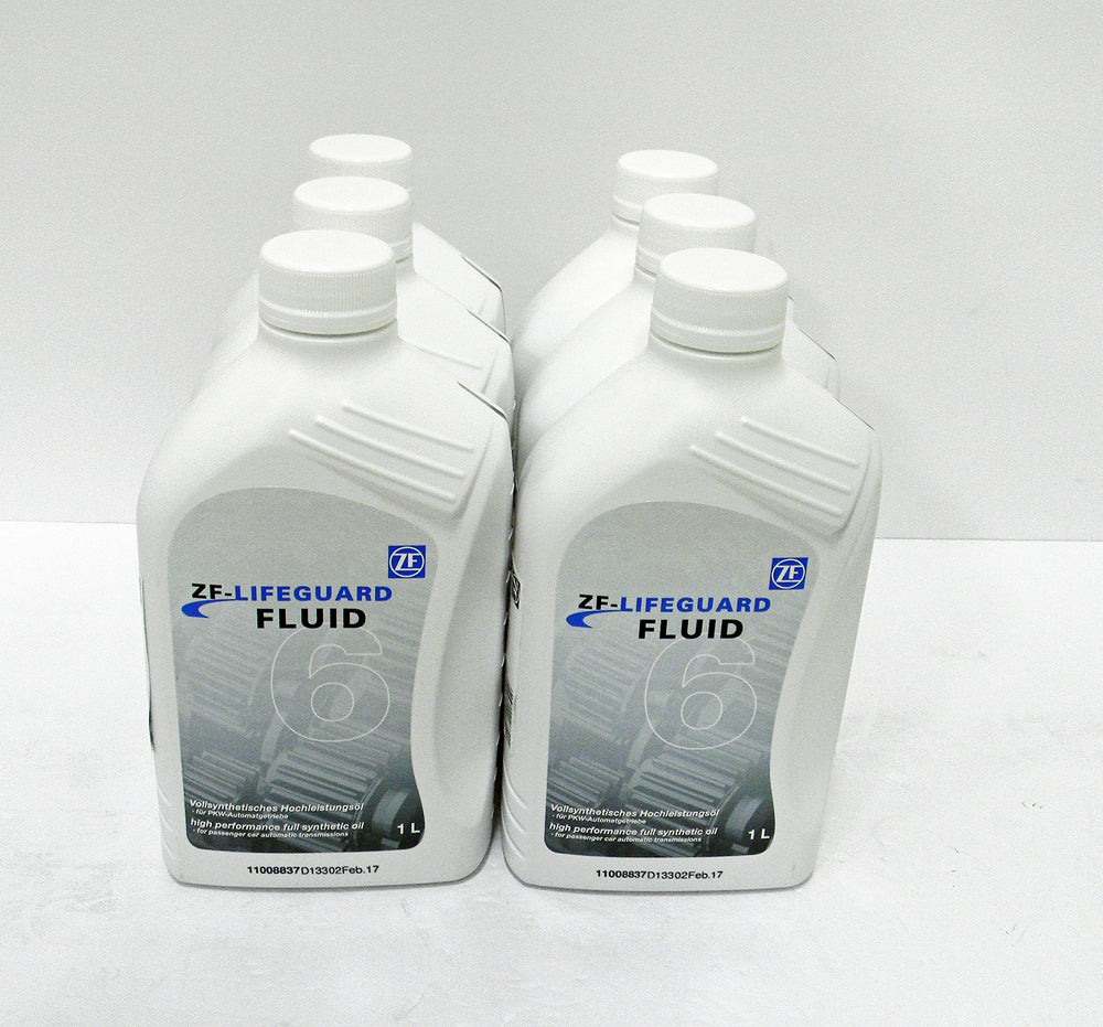 ZF Lifeguardfluid 6 front container showing label and specification for easy identification and correct use