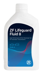 ZF bottle front label showing product name and OE quality benefit