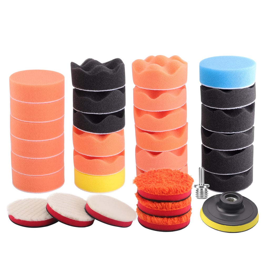 ZFE kit front view showing all 32 pads and adapters, easy selection benefit