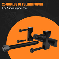 Zhermik beside 1" impact wrench showing scale and compatibility benefit