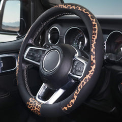 ZHOL cover installed in car interior illustrating improved steering comfort