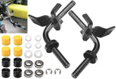 ZHONGXIA front spindle kit front view showing both spindles and hardware for direct replacement