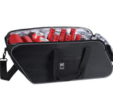 ZHOUMADE front view showing fitted liner in Harley saddlebag for leak protection