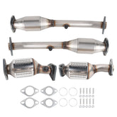 ZHRUIHAN front view of catalytic converter showing flange and fitment benefits