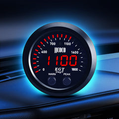 ZHSYMX LED display lit with alarm indicator for quick temperature alerts