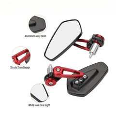 zhtungfl side profile mounted on handlebar demonstrating low-profile fit and safety