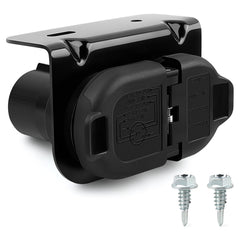 Zhushan front view mounted plate showing both connectors for easy access