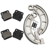 ZICOO front brake pads packaging showing brand and fitment benefits