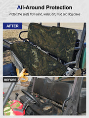 ZIDIYORUO backrest cover stitching detail showing secure fit and reinforced seams