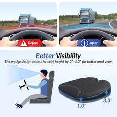 ZIKEE breathable channel mesh close-up promoting airflow and cooler seating