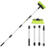 ZimiTeda front view of full brush kit showing long handle and head, easy reach benefit