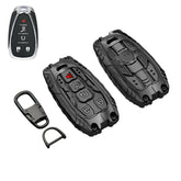 Zincflag front-facing key fob cover showing sleek metal finish and fit benefits