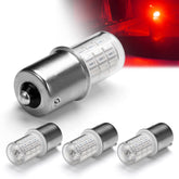 Ziomitus front view of 1156 BA15S bulb showing bayonet base, easy fit