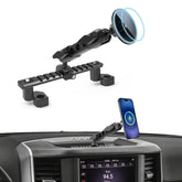 ZKJAYOE front dashboard mount installed for a clean OEM appearance