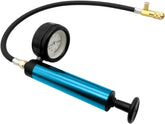 ZKTOOL front view of complete radiator pressure tester kit showing portability and readiness