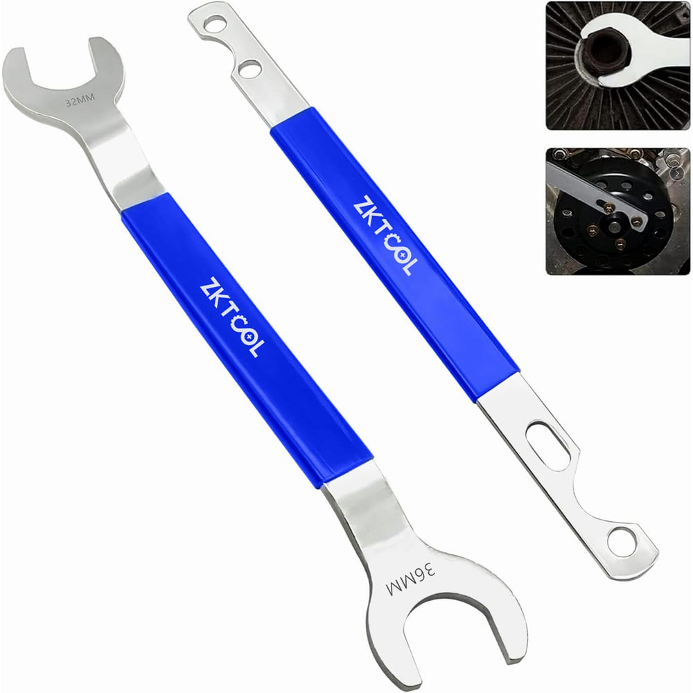 ZKTOOL wrench set front packaging showing complete kit and included components, durable protection
