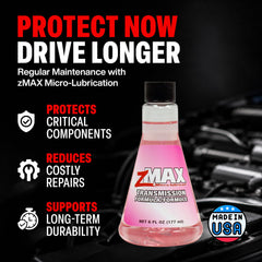 zMAX back label with directions and benefits visible
