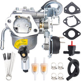 ZMCYNG carburetor front view showing intake ports and reliable fit