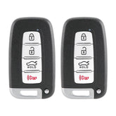 ZODCCHSP front view showing fob shape and buttons for easy replacement