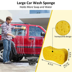 ZODISTORE chenille wash mitt close-up showing soft fibers that trap dirt