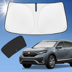 ZOIBV front view showing full windshield coverage and clean fit