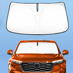 ZOIBV front view on CRV windshield showing full coverage and protection