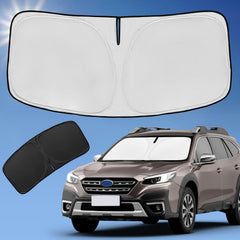 ZOIBV front packaging on windshield showing perfect fit and protection