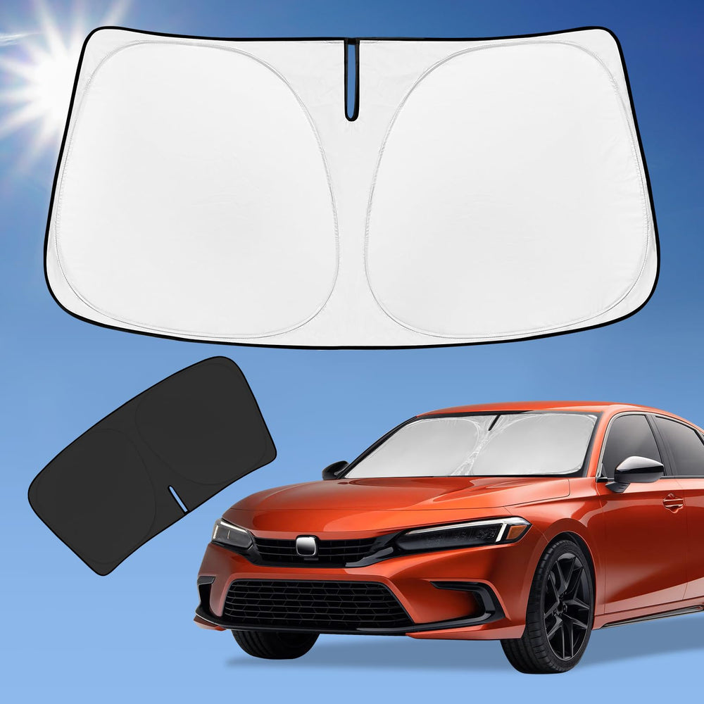 ZOIBV front view showing full windshield coverage and cooling benefit