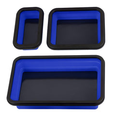 ZOLOTI collapsible tray set front view shows organized fastener storage
