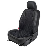 ZONETECH front view of wood beaded cushion showing full coverage and comfort