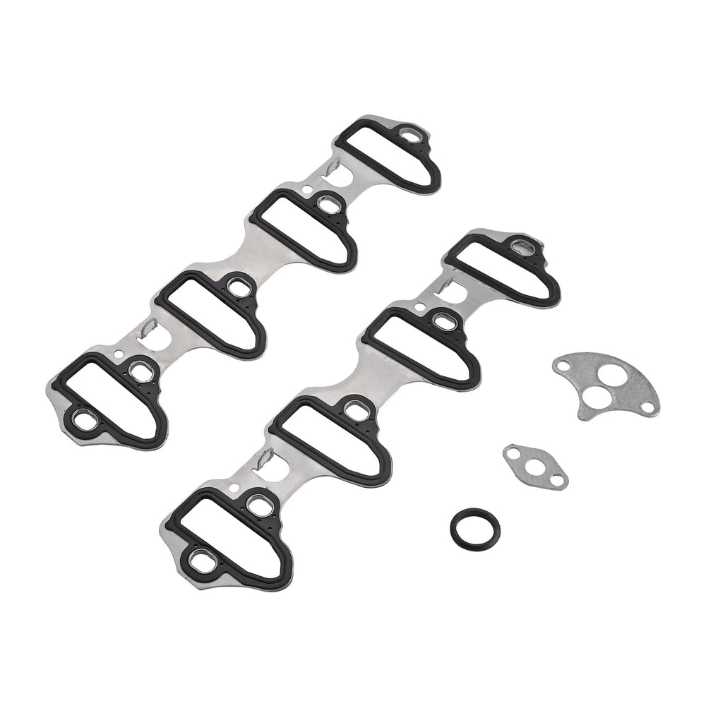ZONFANT intake manifold gasket front view showing complete kit and fitment benefit