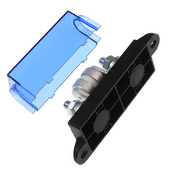ZOOKOTO fuse block next to ruler showing scale and stud spacing for correct lug fitment