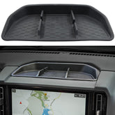 ZOXOQ front view of dashboard organizer showing neat storage and easy reach