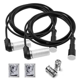 Zreneyfex front view of harness pair showing fit and connectors for quick replacement