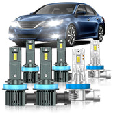 ZSTOPCL front packaging showing six H11 bulbs and kit benefits