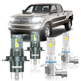 ZSTOPCL front packaging showing four bulbs and compatibility list for Tacoma
