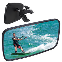zwsc front view mirror showing wide reflective surface and clearer rear visibility