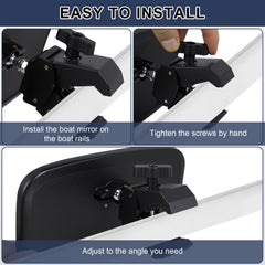 zwsc installed on pontoon boat improving rear sightlines while towing
