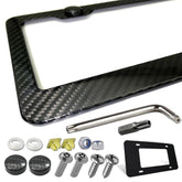ZXFOOG front view carbon fiber frame showing sleek finish and durability