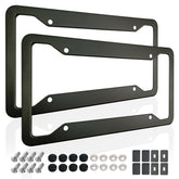 ZXFOOG front view frame showing matte black finish and sleek fit