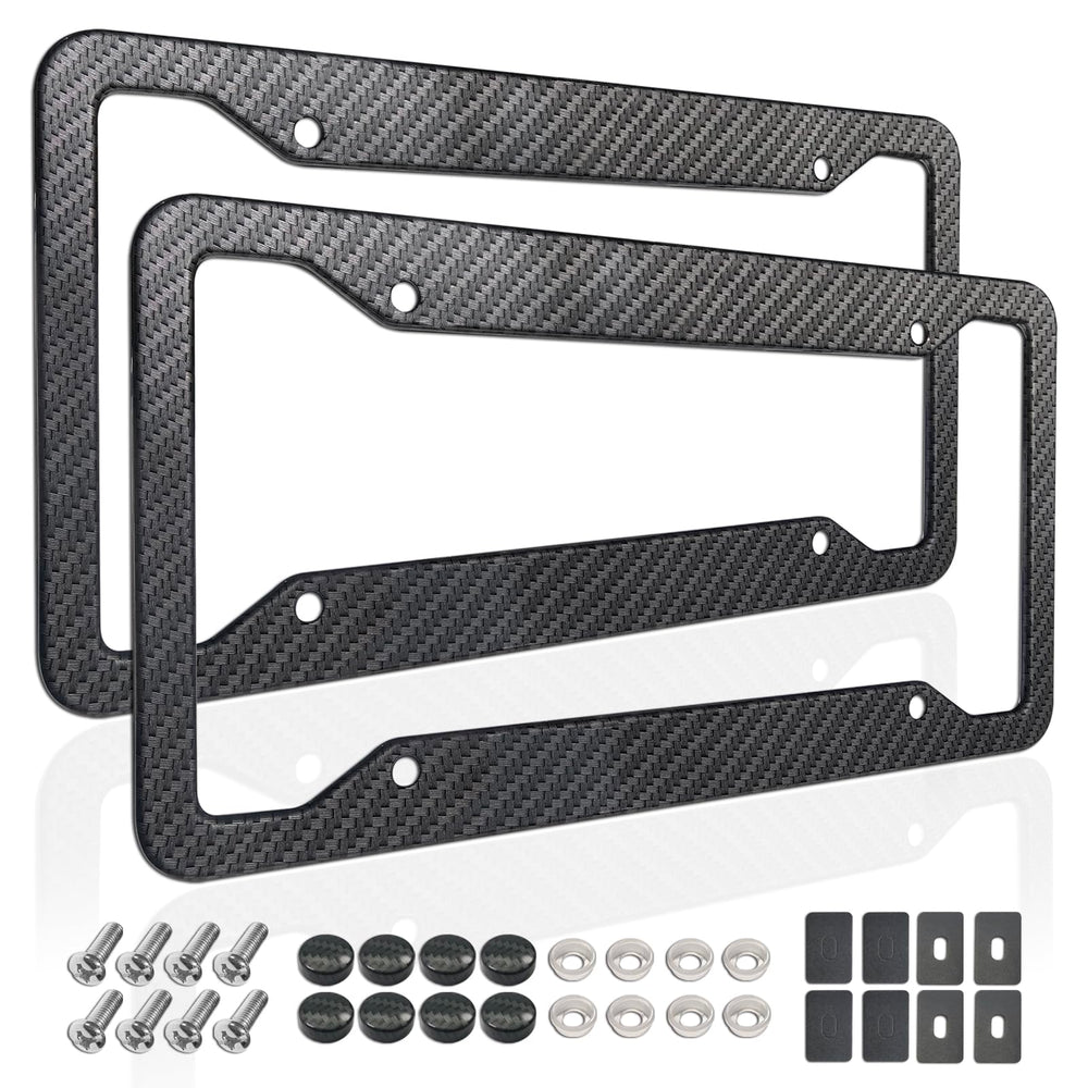 ZXFOOG front view frame showing matte carbon pattern and clean edges for style