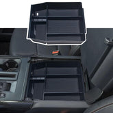Zxiaochun front view of tray installed showing neat console organization and accessibility