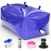 ZXZYHFTY front view of filled water bladder showing shape and volume benefit