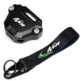 ZYAKOMO key cover front view showing precise CNC machining and sleek finish