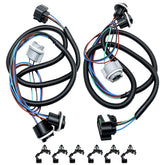 zyamstr front view of left and right harnesses showing complete kit and easy replacement