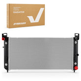 Zynrako CU2370 front view showing full 34 inch core and mounting points for precise fit