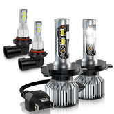 ZYRALUX front view of bulb pack showing fit for Tacoma and easy upgrade benefit