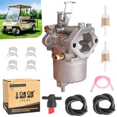 10L0L carburetor front view showing precise fit for Club Car engines and improved fueling