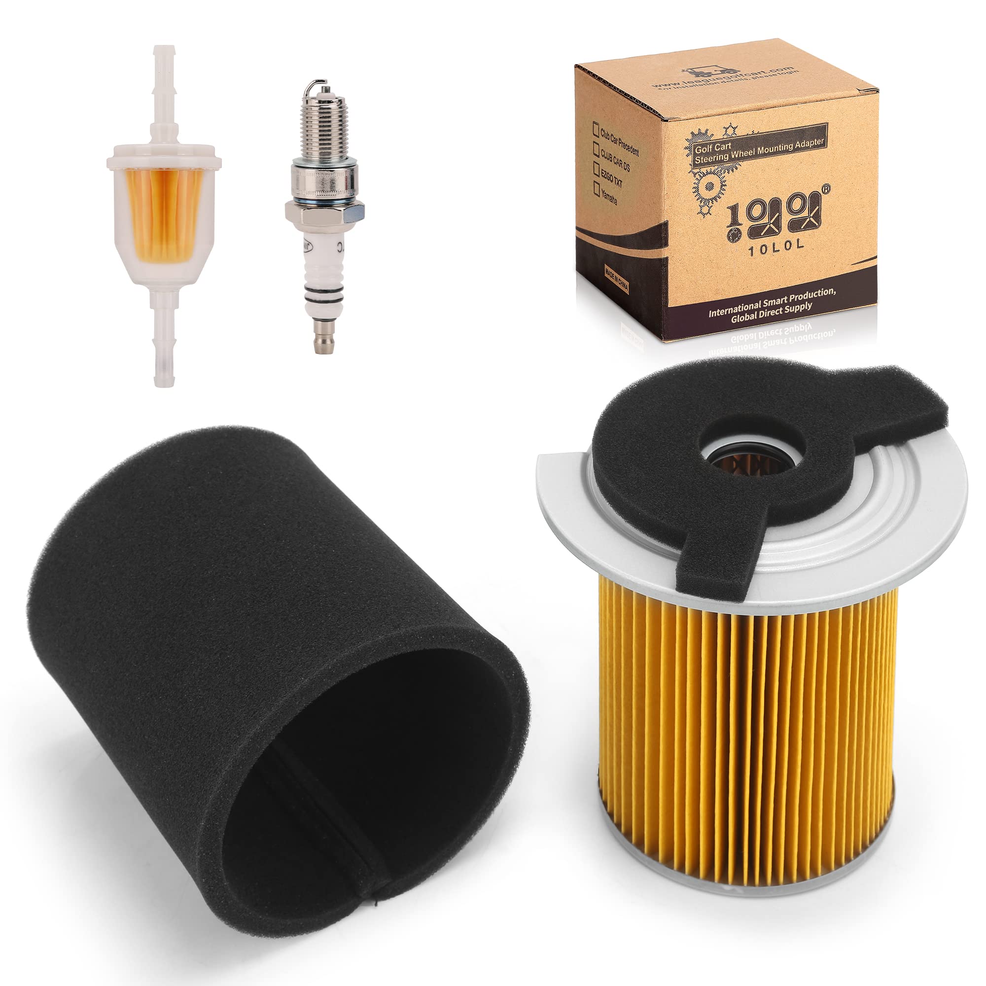10L0L fuel filter mounted on fuel line preventing sediment entering carburetor