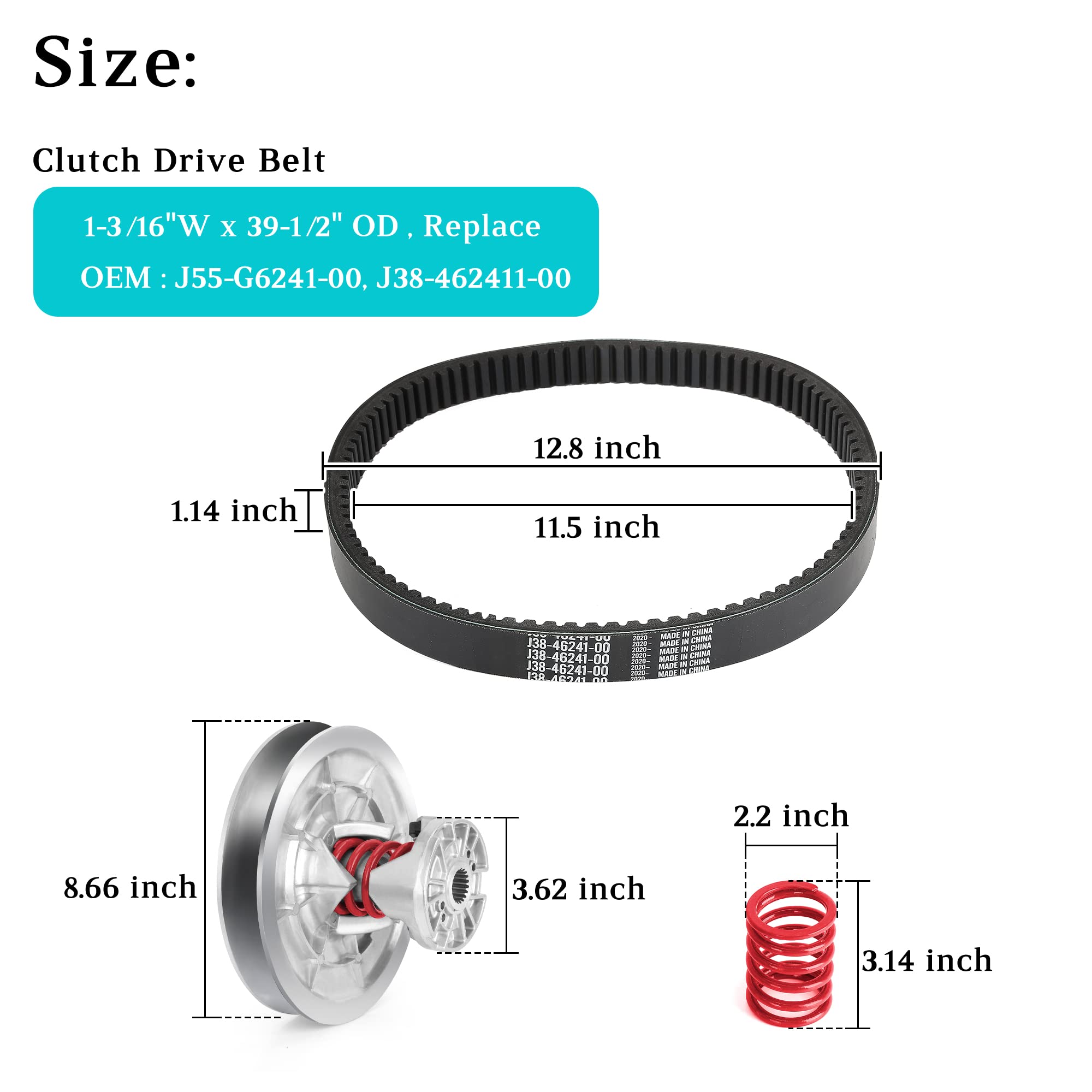 10L0L included hardware layout showing ramp shoes and washers for easy install